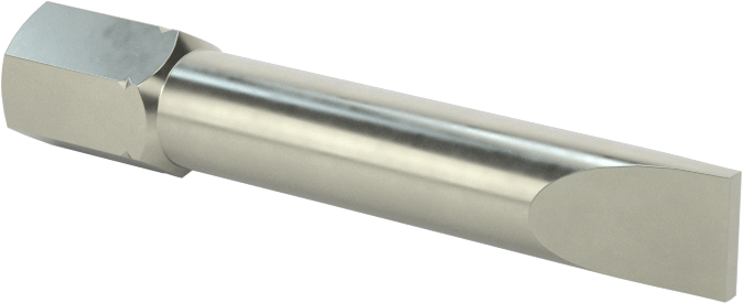 Sıkı Boşluklu Uç, 7/32" Yivli, 1/4" Altıgen Şaft, 1-1/8" Mil Uzunluğu