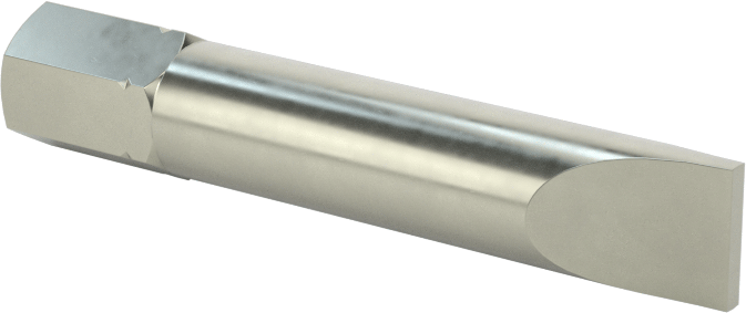 Sıkı Boşluklu Uç, 1/4" Yivli, 1/4" Altıgen Şaft, 1-1/8" Mil Uzunluğu