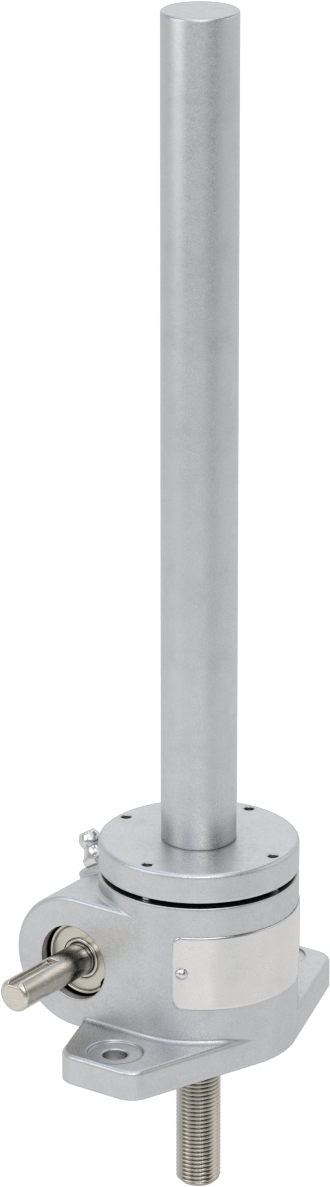Acme Vidalı Kriko, Ters, 250 lbs. Kapasite, 9" Hareket Uzunluğu
