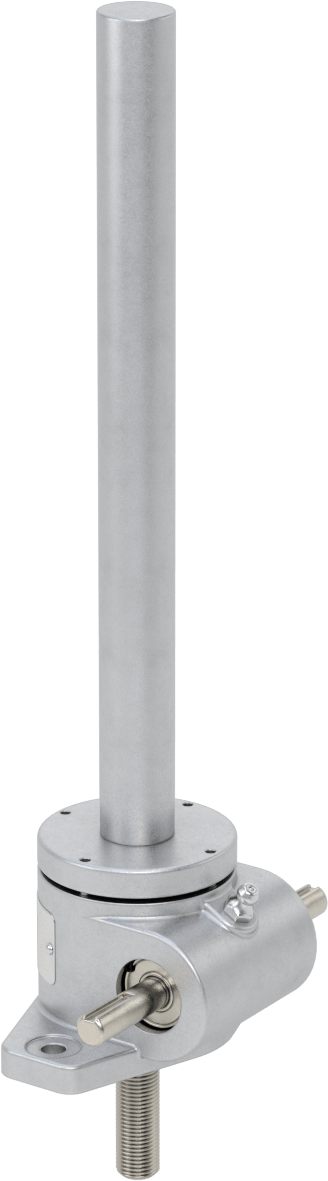 Acme Vidalı Kriko, Ters, 250 lbs. Kapasite, 9" Hareket Uzunluğu