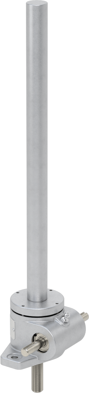 Acme Vidalı Kriko, Ters, 250 lbs. Kapasite, 12" Hareket Uzunluğu
