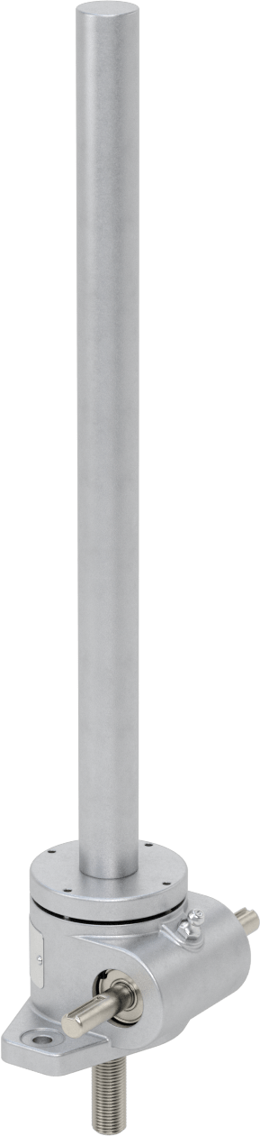 Acme Vidalı Kriko, Ters, 500 lbs. Kapasite, 12" Hareket Uzunluğu