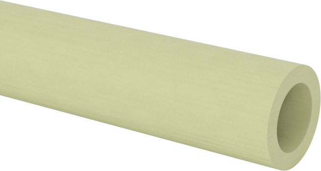 Ultra Düşük Sıcaklık Garolite G-10 Cr Tüp, 1/32" Duvar Kalınlığı, 3/16" OD, 24 inç Uzunluk