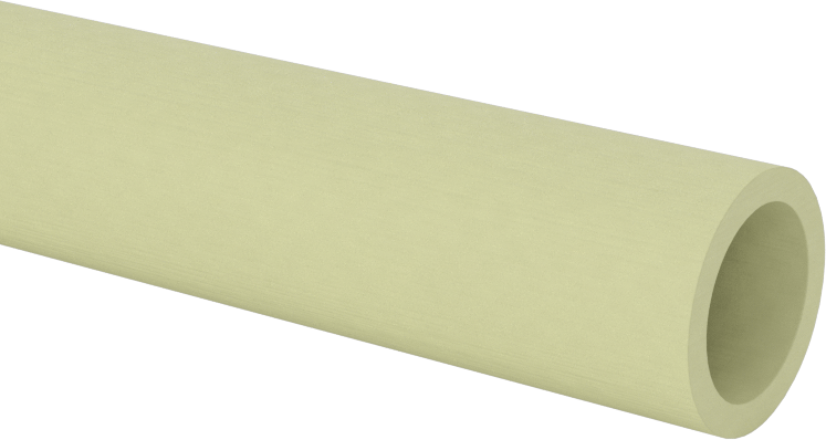 Ultra Düşük Sıcaklık Garolite G-10 Cr Tüp, 1/16" Duvar Kalınlığı, 1/2" OD, 24 inç Uzunluk