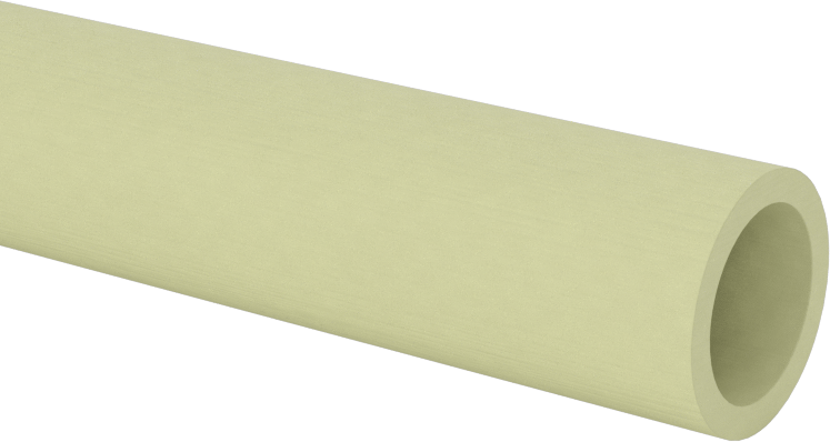 Ultra Düşük Sıcaklık Garolite G-10 Cr Tüp, 1/16" Duvar Kalınlığı, 1/2" OD, 48 inç Uzunluk