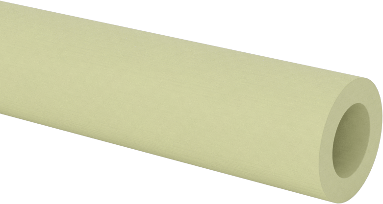 Ultra Düşük Sıcaklık Garolite G-10 Cr Tüp, 1/8" Duvar Kalınlığı, 5/8" OD, 48 inç Uzunluk