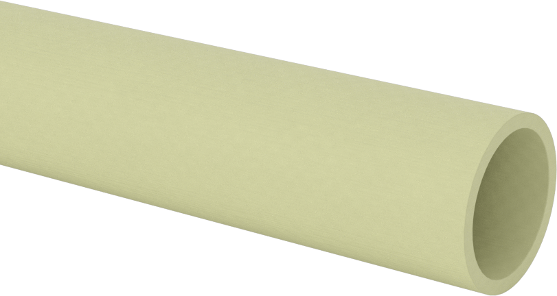 Ultra Düşük Sıcaklık Garolite G-10 Cr Tüp, 1/16" Duvar Kalınlığı, 3/4" OD, 24 inç Uzunluk