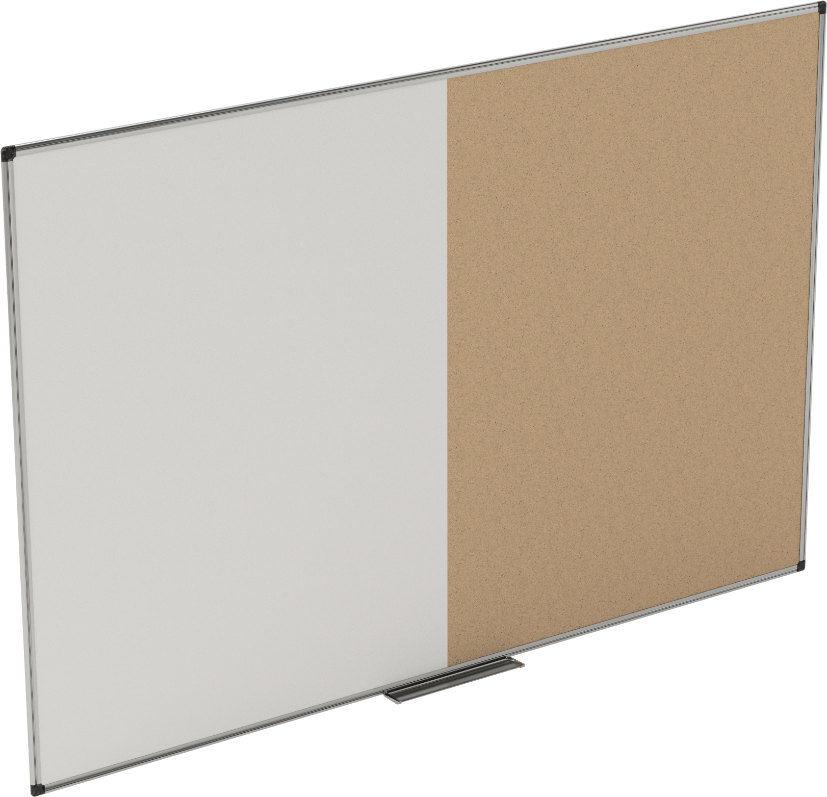 Beyaz Tahta/Duyuru Panosu, 72“ Genişlik x 48” Yükseklik