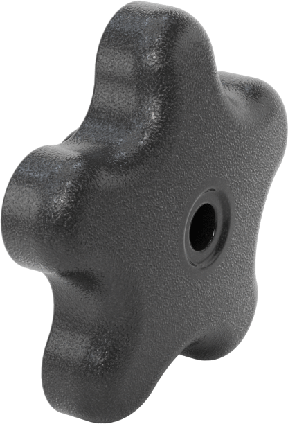 Plastik Beş Kollu Topuz, 1/4“ Çaplı 13/16” Derinlikli Delik