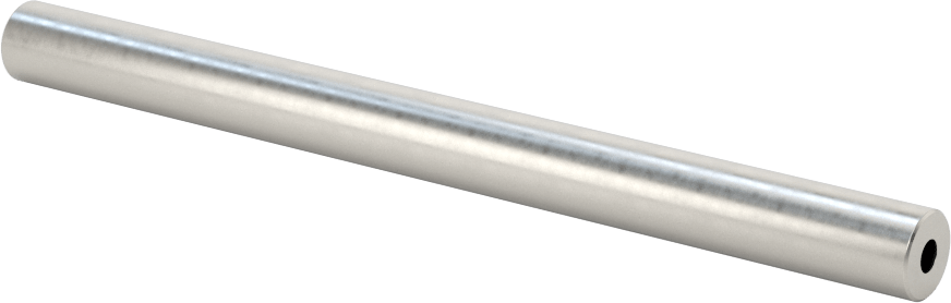 İçi Boş Doğrusal Hareket Mili, 52100 Alaşımlı Çelik, 8 mm Çap, 100 mm Uzunluk