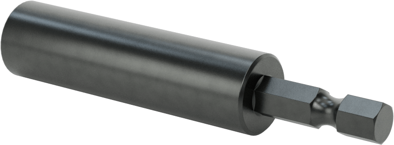 Somun Sökme Ucu, Elektrikli Aletler için 1/4" Altıgen Şaft, 3/8" Altıgen Boyutu, 3" Uzunluk