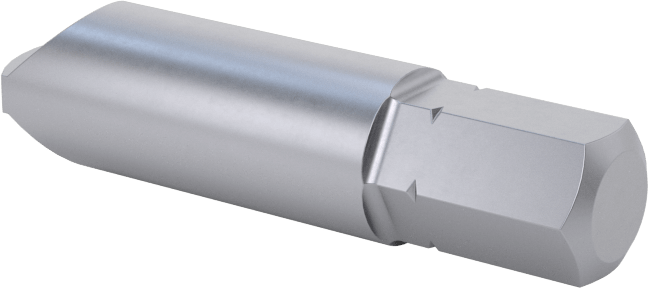Yüksek Torklu Uzatma Ucu, Uç #2, 1/4" Altıgen Şaft, 1-1/4" Uzunluk
