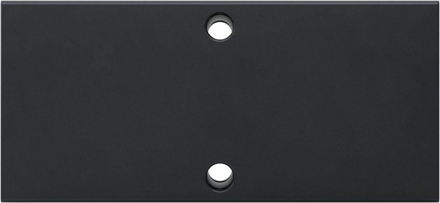 Alüminyum Dik Açılı Akış Dikdörtgen Manifold, Eloksal, 1 Tarafta 2 Çıkış, 1/2 NPT, 3-1/4" Uzunluk