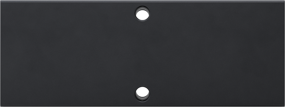Alüminyum Dik Açılı Akış Dikdörtgen Manifold, Eloksal, 1 Tarafta 2 Çıkış, 3/4 NPT x 1/2 NPT