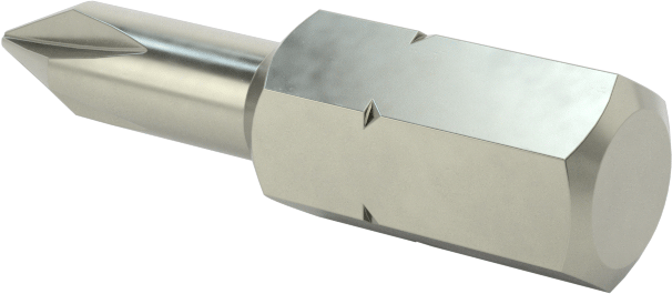 Yüksek Torklu 0 Numaralı Phillips Ucu, 1/4" Altıgen Şaft