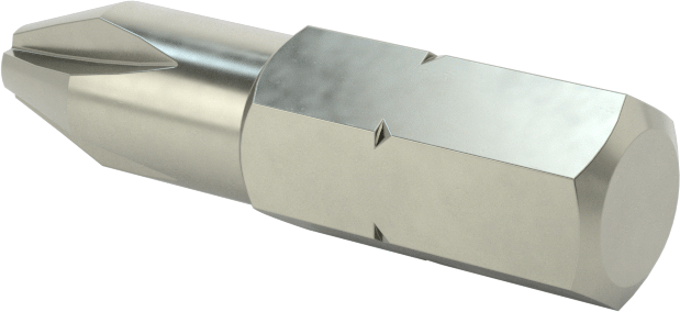 Yüksek Torklu 2 Numaralı Phillips Ucu, 1/4" Altıgen Şaft