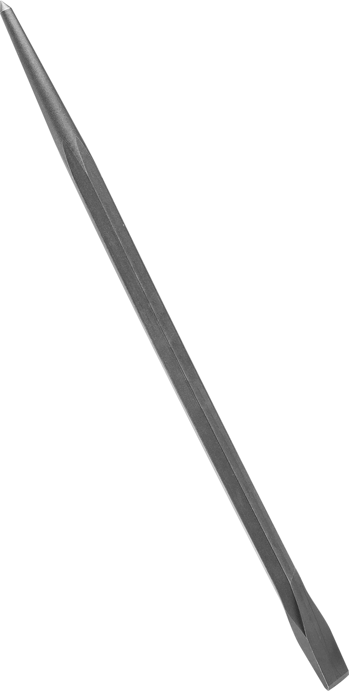 Levye, Düz Keski x Düz Uç, 36" Uzunluk, 6 lbs.