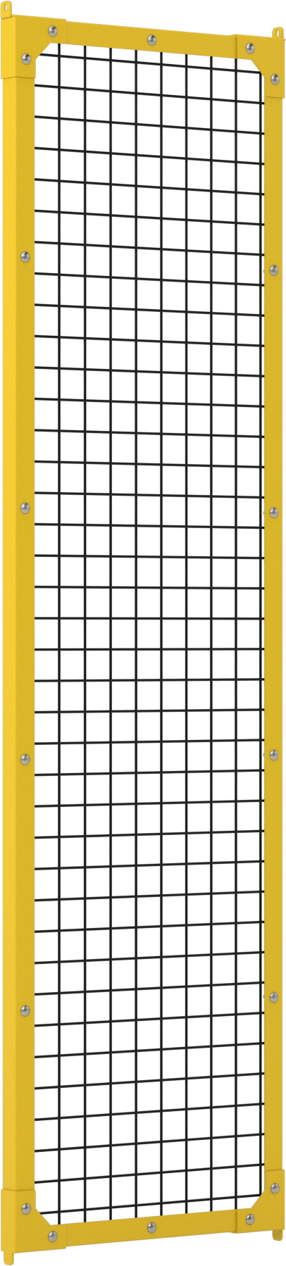 Makine Koruyucu, Panel, Toz Boyalı Tel Örgü, 1'9-5/8" Genişlik