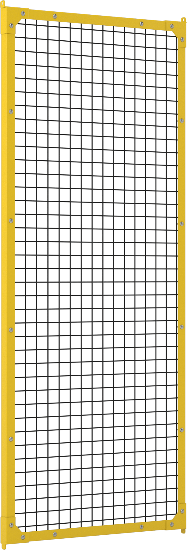 Makine Koruyucu, Panel, Toz Boyalı Çelik Tel Örgü, 2'9-1/2" Genişlik