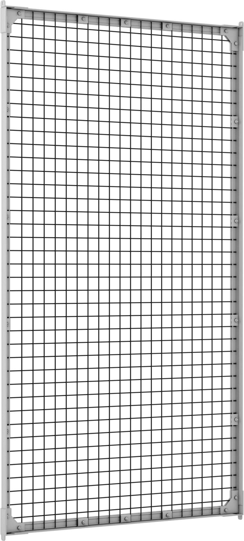 Makine Koruyucu, Panel, Toz Boyalı Çelik Tel Örgü, 3'9-1/4" Genişlik
