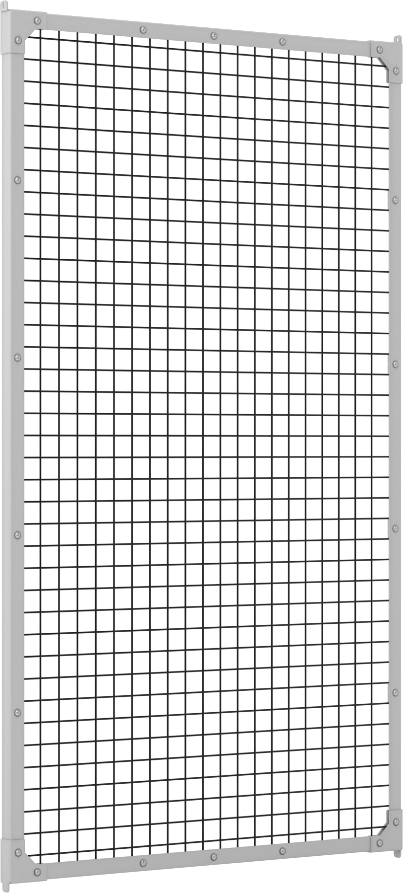 Makine Koruyucu, Panel, Toz Boyalı Çelik Tel Örgü, 3'9-1/4" Genişlik