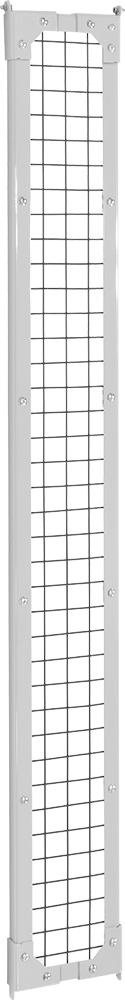 Makine Koruyucu, Panel, Toz Boyalı Çelik Tel Örgü, 9-7/8" Genişlik