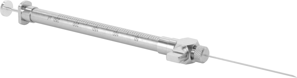 Gaz Örnekleme Cam Şırıngası, 0,25 ml Kapasite