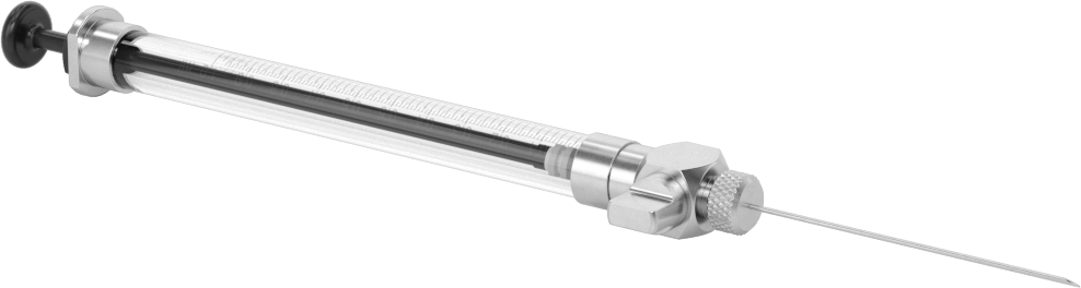 Gaz Örnekleme Cam Şırıngası, 1 ml Kapasite