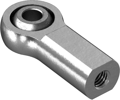 Bilyalı Mafsal Çubuk Ucu, M5 x 0,8 mm İç Diş