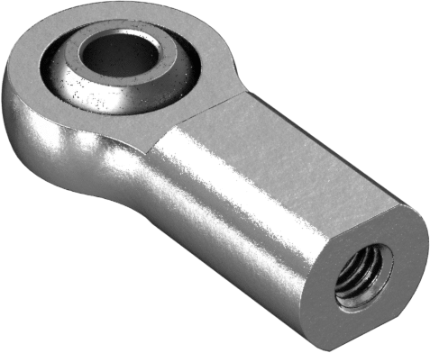 Bilyalı Mafsal Çubuk Ucu, M6 x 1 mm İç Diş