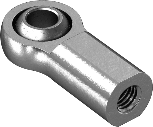 Bilyalı Mafsal Çubuk Ucu, M10 x 1,5 mm İç Diş