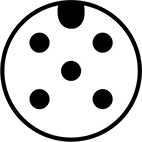 5-Pole Micro M12 Plug