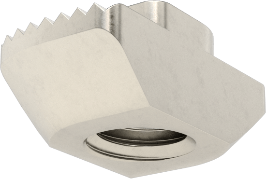 T-Yuvalı Çerçeve Bağlantı Elemanları, 30 mm Yüksek Ray için Takılabilir Çekiç Somunu, M6 Diş