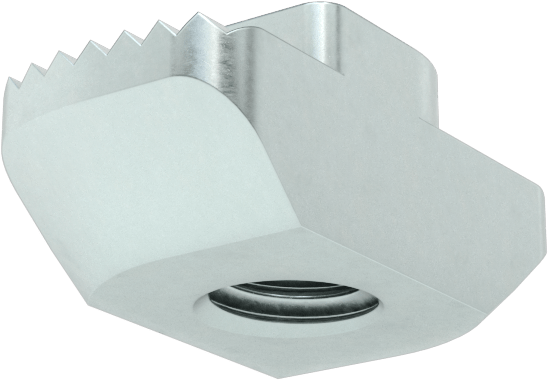 T-Yuvalı Çerçeve Bağlantı Elemanları, 1,5 ve 40 mm Yüksek Ray için Takılabilir Çekiç Somunu, 10-32 Diş