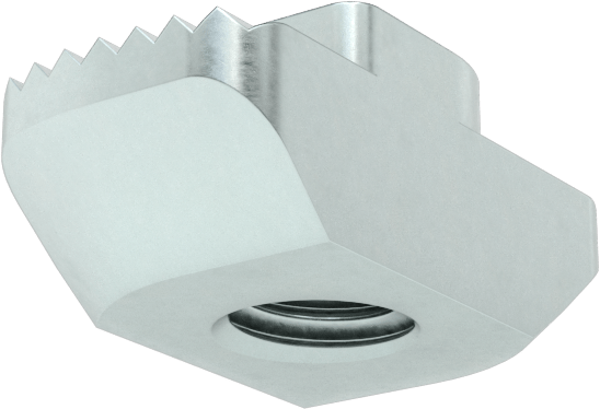 T-Yuvalı Çerçeve Bağlantı Elemanları, 1,5" Takmalı Çekiç Somunu, 30 mm ve 40 mm Ray, 10-32 Diş