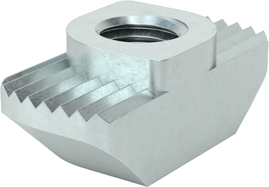 T-Yuvalı Çerçeve Bağlantı Elemanları, 1,5" Takmalı Çekiç Somunu, 30 mm ve 40 mm Ray, 10-32 Diş
