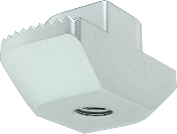 T-Yuvalı Çerçeve Bağlantı Elemanları, Takılabilir Çekiç Somunu, 45 mm Yüksek Ray için, M4 Diş