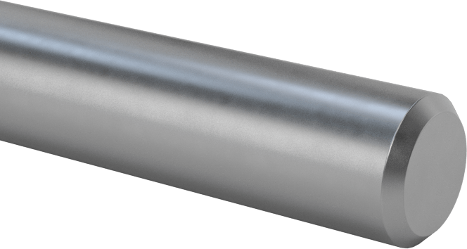 Ultra Yüksek Sıcaklık Niyobyum Çubuk, 1/4" Çap x 1 Fit Uzunluk
