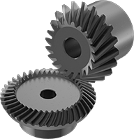 Yüksek Yük Metal Spiral Konik Dişliler