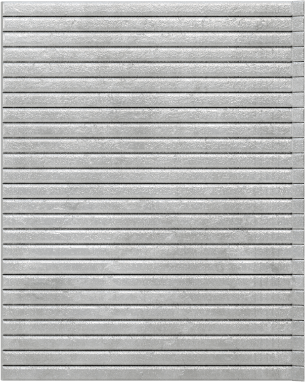 Düz Çivi Şeritleri, Düz Şerit, Galvanizli Çelik, 16 Gauge, 1-1/4" Uzunluk