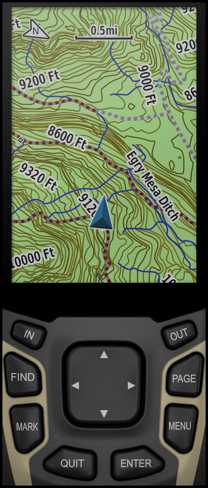 El Tipi GPS Navigasyon Cihazı