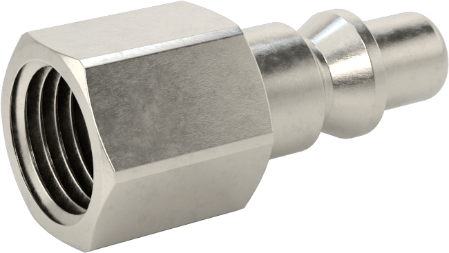 Hava için ARO Hızlı Bağlantı Kesme Hortum Bağlantısı, Plug, 1/4 Kaplin Boyutu, 1/4 NPT Dişi