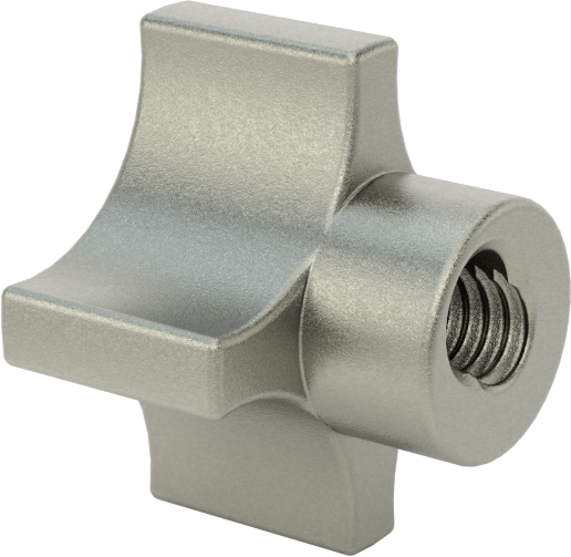 Hızlı Kilitli Çelik Topuz, 1/4"-20 Dişli Delik