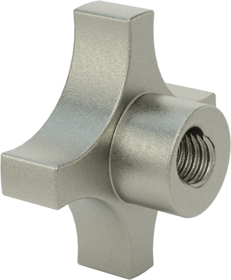 Hızlı Kilitli Çelik Topuz, 3/8"-16 Dişli Delikli