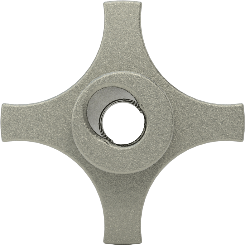 Hızlı Kilitli Çelik Topuz, 1/2"-13 Dişli Delikli