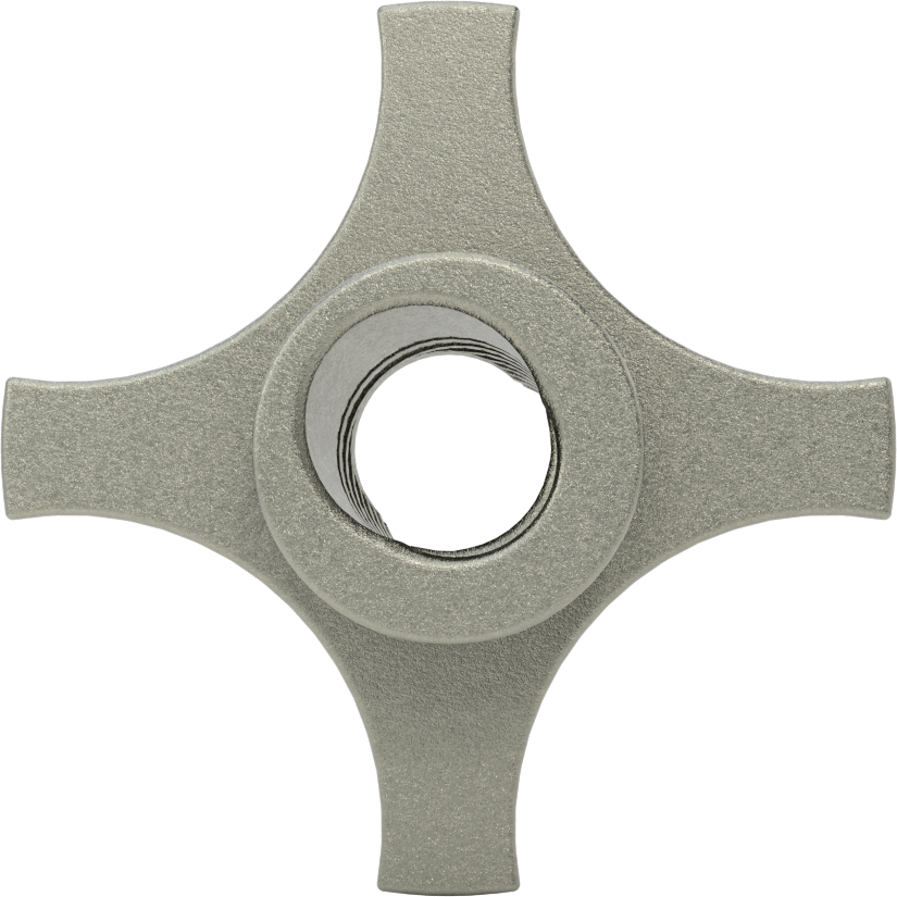 Hızlı Kilitli Çelik Topuz, 3/4"-10 Dişli Delik