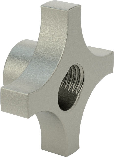 Hızlı Kilitli Çelik Topuz, 3/4"-10 Dişli Delik