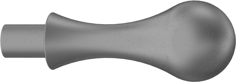 İtmeli kol, 7/16“ Uzunluk 5/16” Çaplı Saplama, 1-3/4" Uzunluk