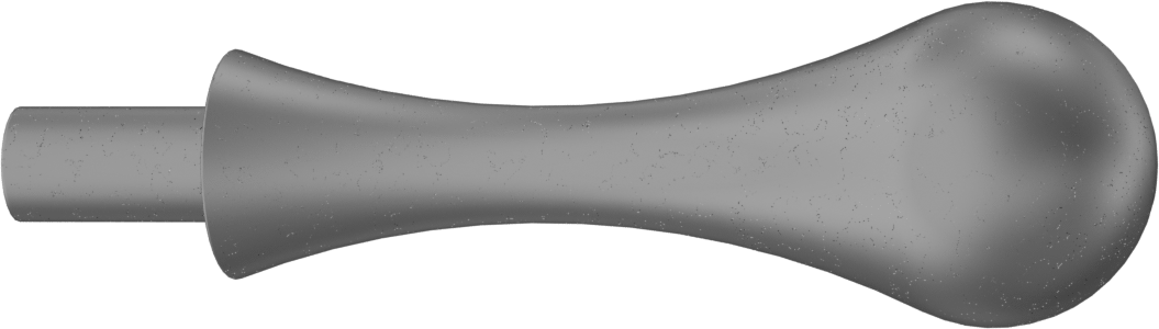 İtmeli kol, 15/16“ Uzunluk 1/2” Çaplı Saplama, 4-1/16" Uzunluk
