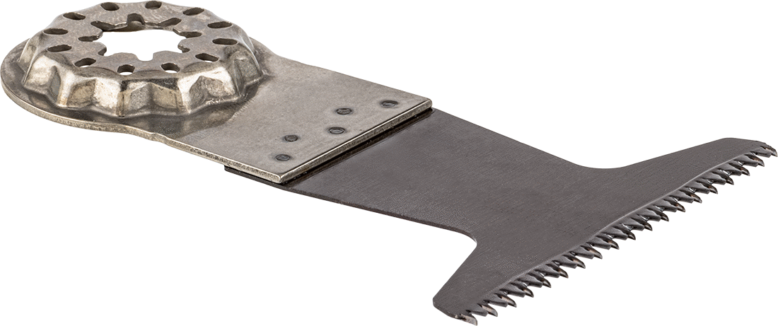 Ahşap için Hızlı Kesim Salınımlı Alet Bıçakları, Düz Bıçak, 2" Uzunluk, 2-1/2" Genişlik